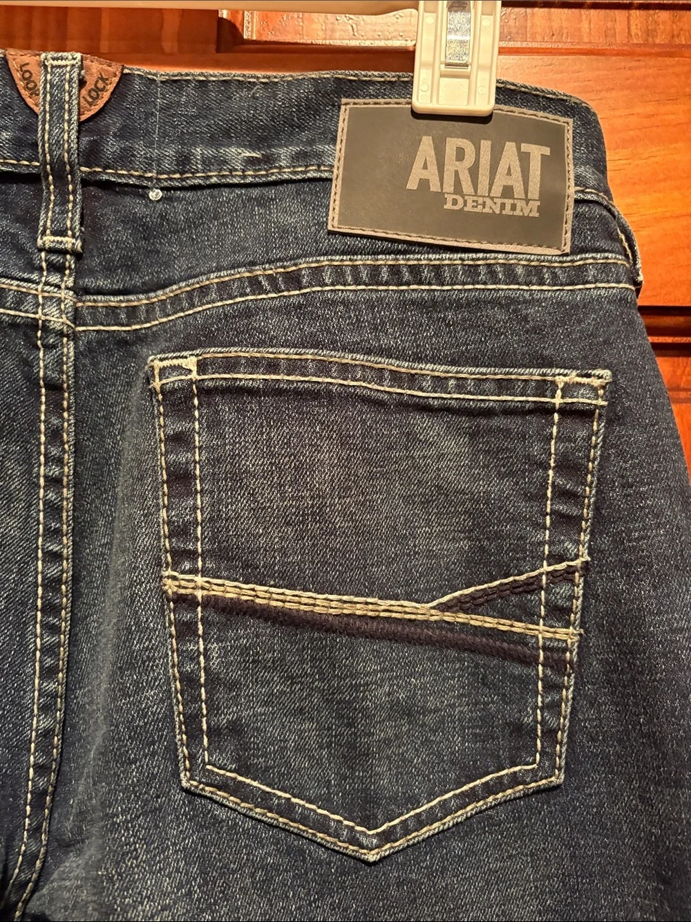 Ariat Slim Straight Jeans in Dark Indigo